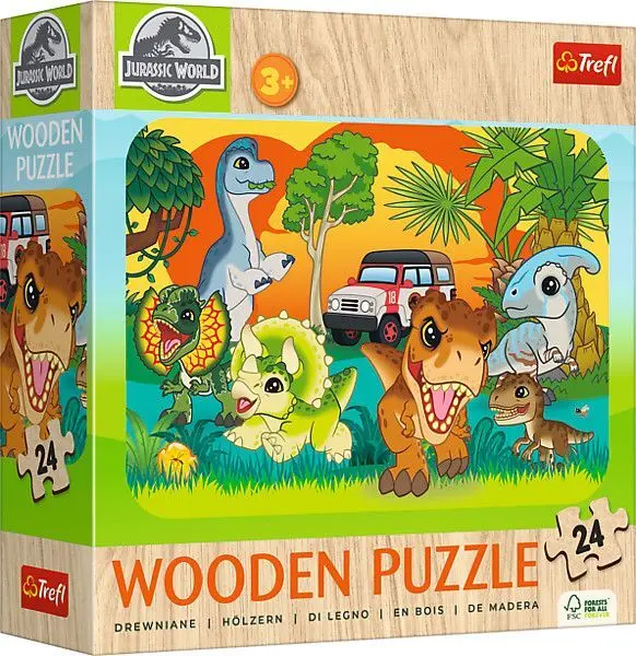 Cover: 5900511202762 | Holz Puzzle Junior 24 - Jurassic World | Spiel | In Kartonage | 20276