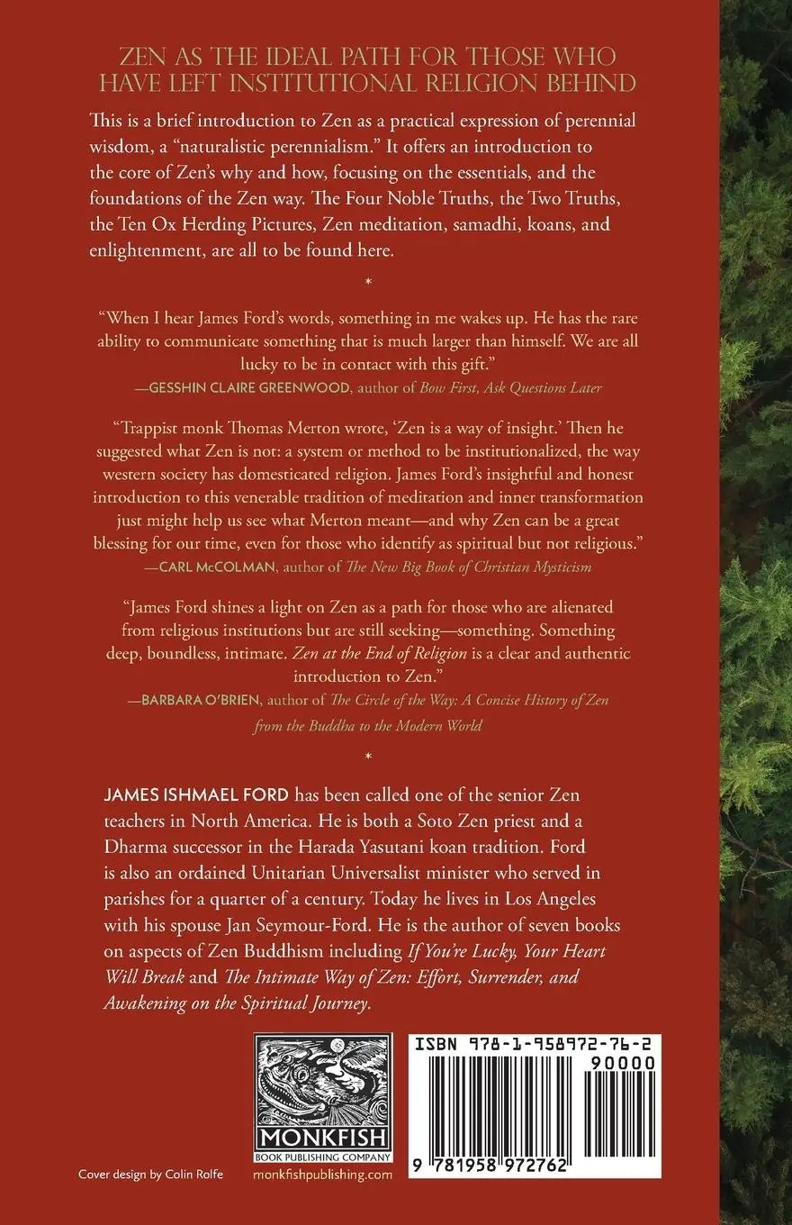 Rückseite: 9781958972762 | Zen at the End of Religion | James Ishmael Ford | Taschenbuch | 2025
