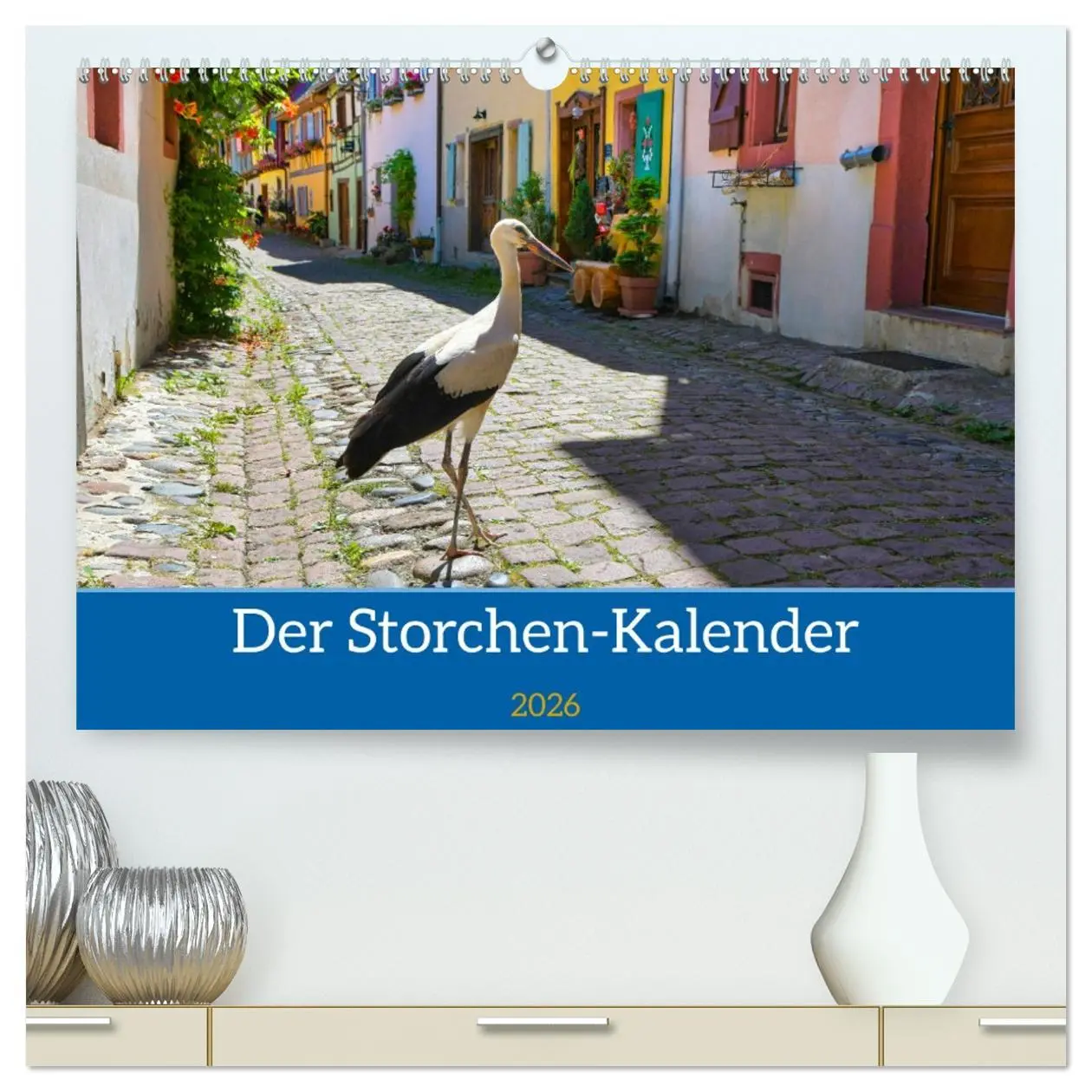 Cover: 9783457422762 | Der Storchenkalender (hochwertiger Premium Wandkalender 2026 DIN A2...