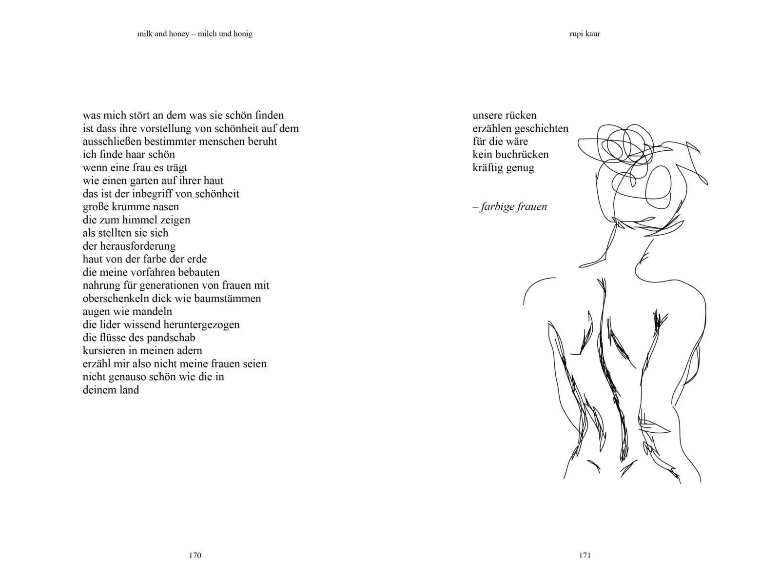 Bild: 9783957612762 | milk and honey - milch und honig | Rupi Kaur | Taschenbuch | 208 S.