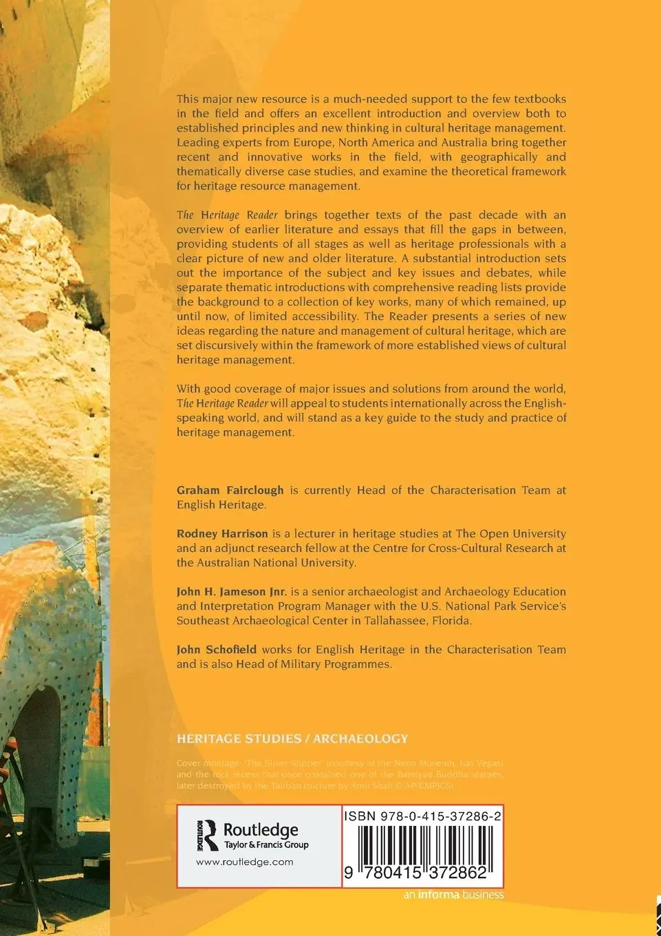 Rückseite: 9780415372862 | The Heritage Reader | Graham Fairclough (u. a.) | Taschenbuch | 2007