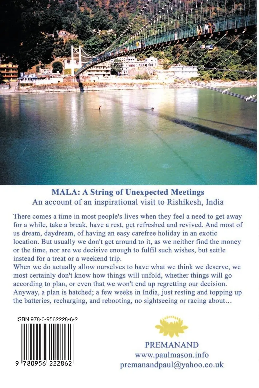 Rückseite: 9780956222862 | Mala | A String of Unexpected Meetings | Paul Mason | Taschenbuch