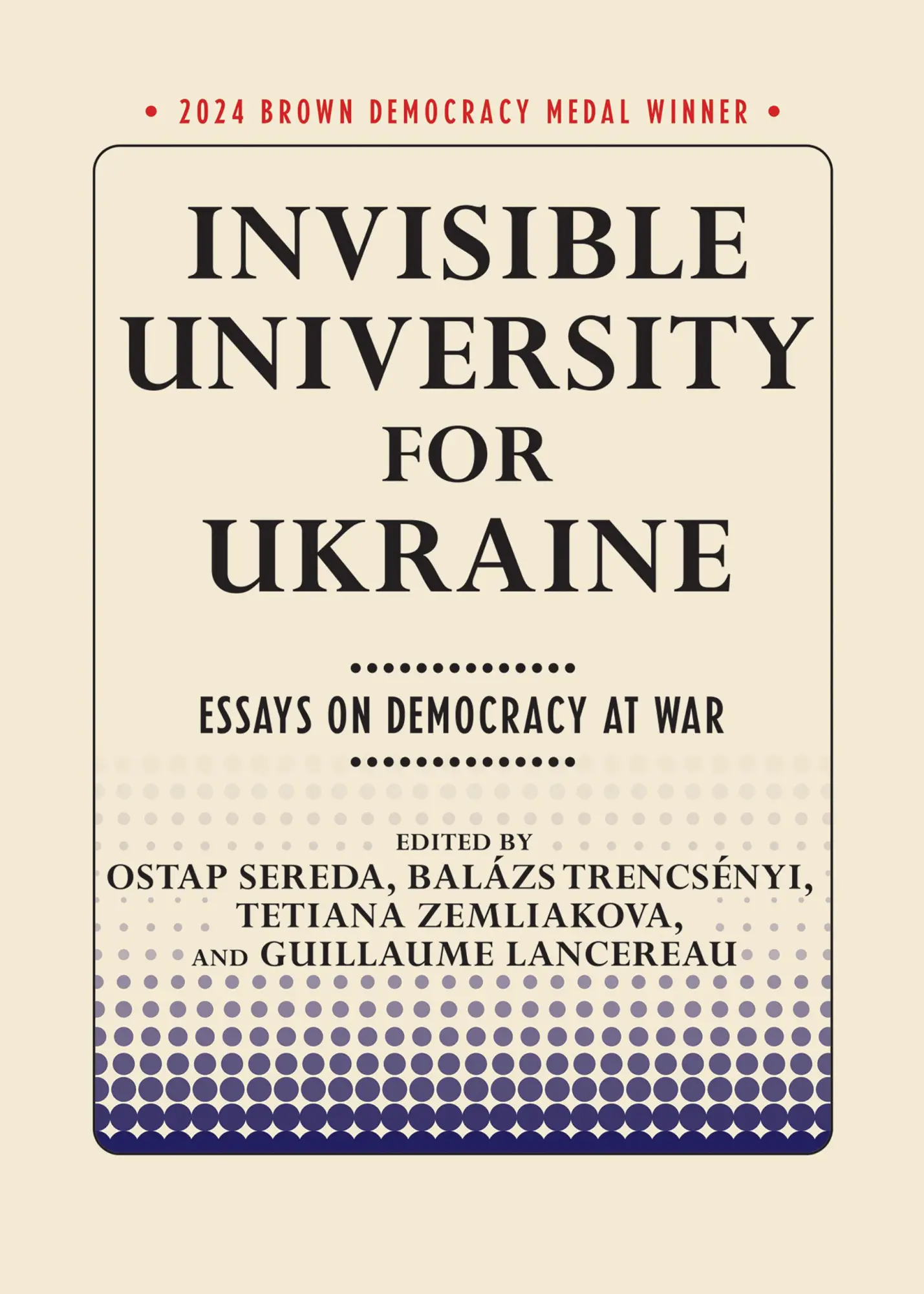 Cover: 9781501782862 | Invisible University for Ukraine | Essays on Democracy at War | Buch