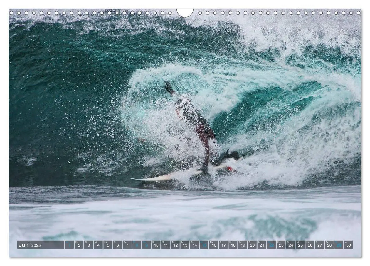 Bild: 9783435632862 | Faszination Surfen (Wandkalender 2025 DIN A3 quer), CALVENDO...