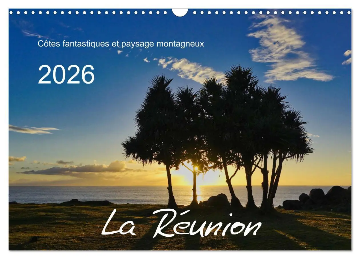 Cover: 9783457272862 | La Rèunion - Côtes fantastiques et paysage montagneux (Calendrier...