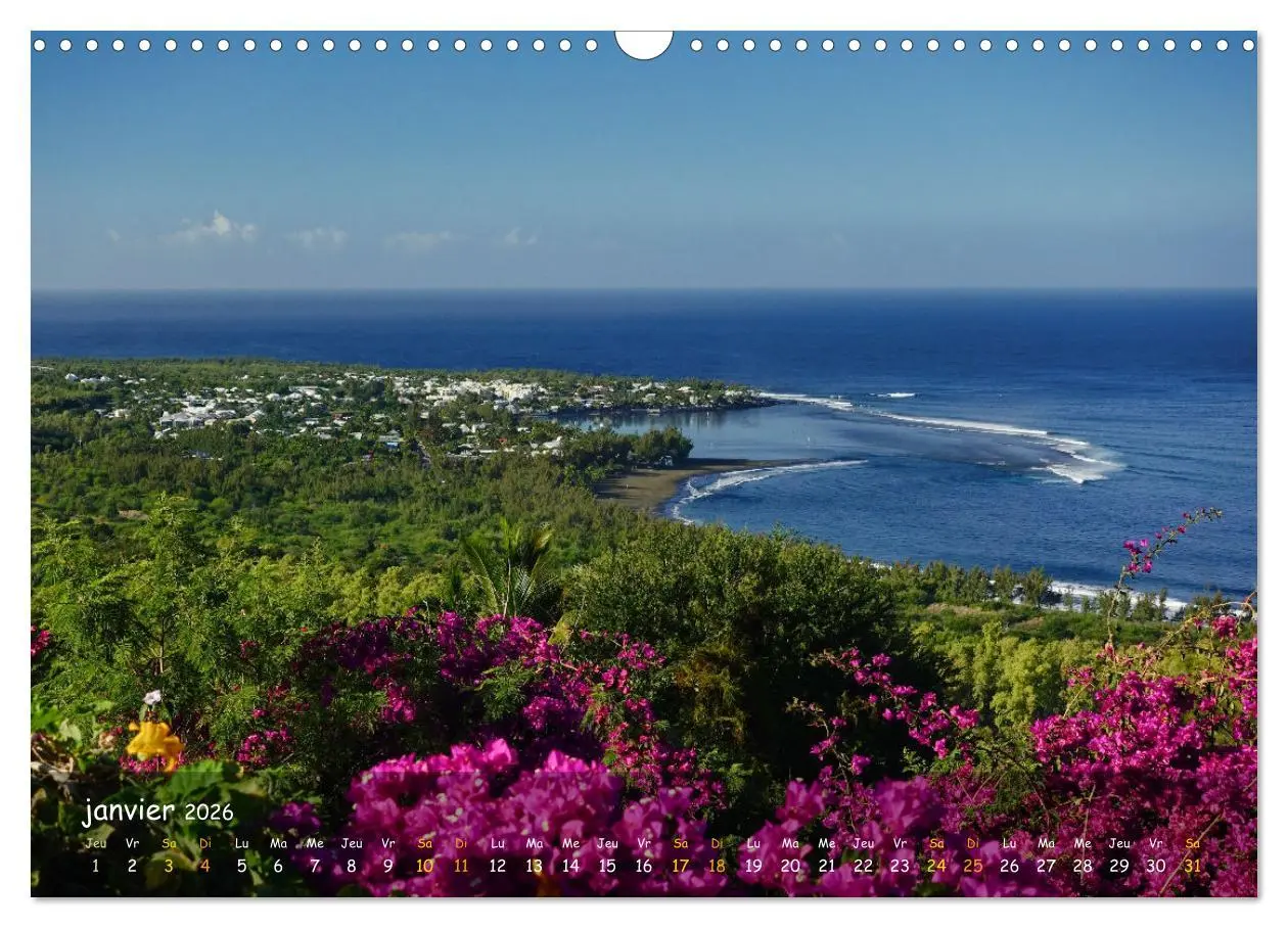 Bild: 9783457272862 | La Rèunion - Côtes fantastiques et paysage montagneux (Calendrier...