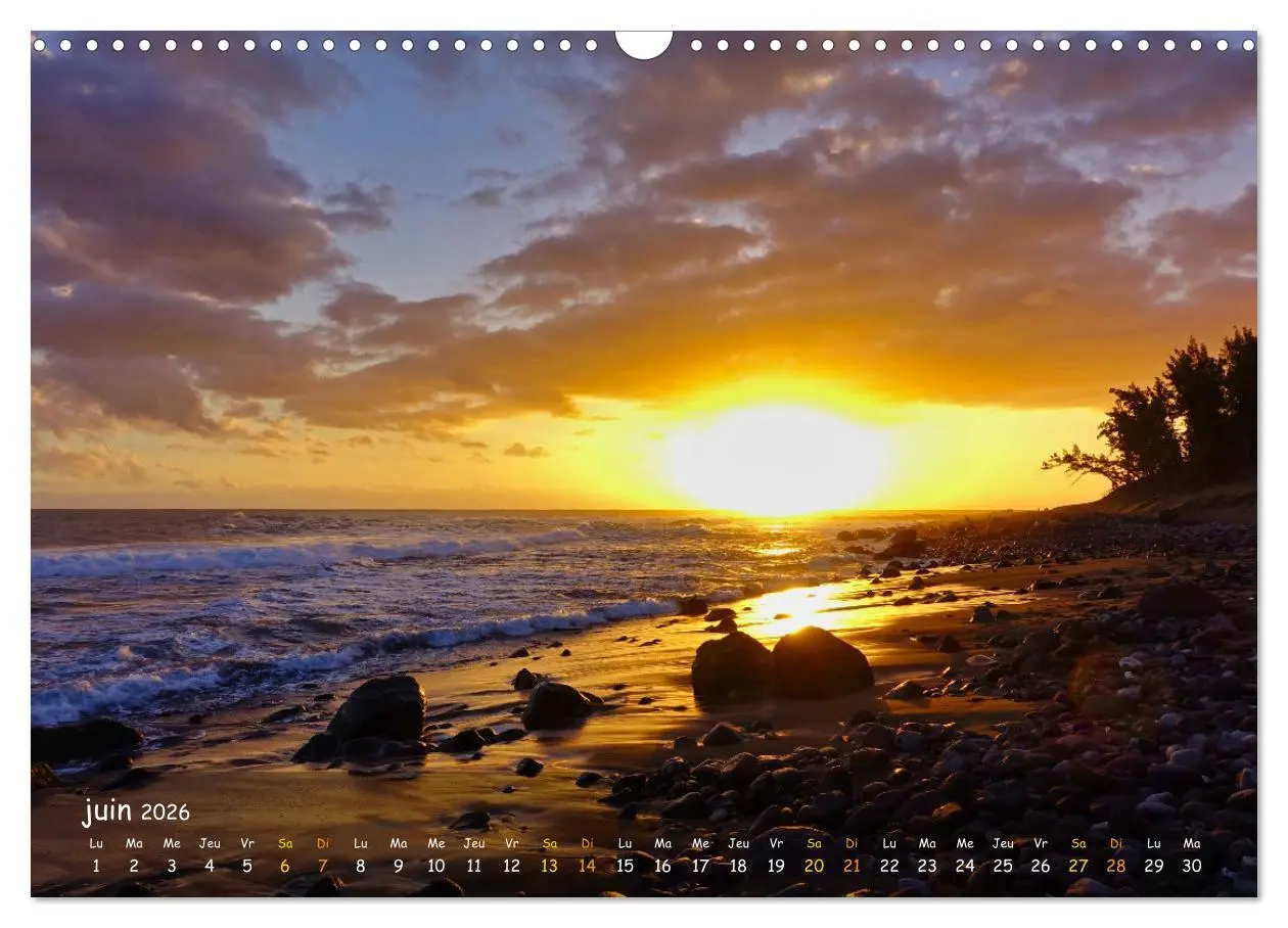 Bild: 9783457272862 | La Rèunion - Côtes fantastiques et paysage montagneux (Calendrier...