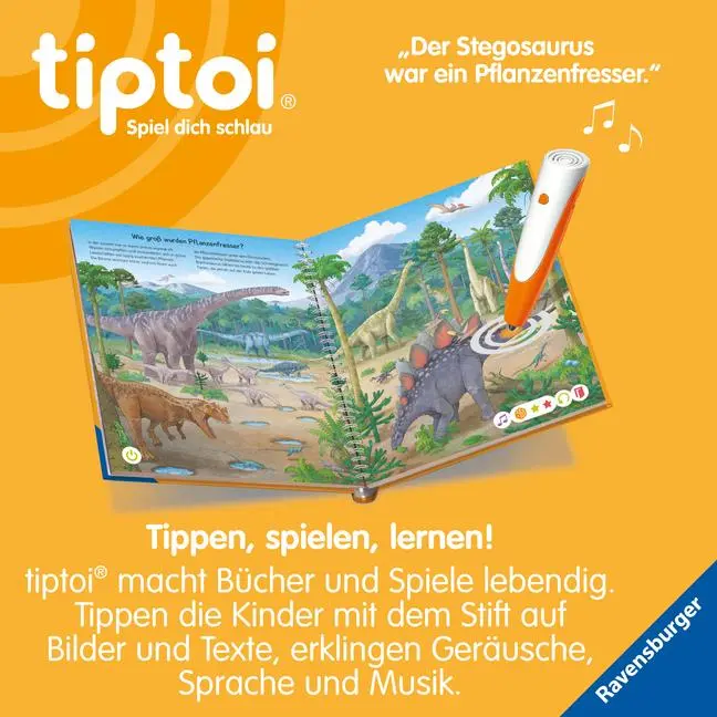 Bild: 9783473492862 | tiptoi® - Wir entdecken die Dinosaurier | Inka Friese | Taschenbuch