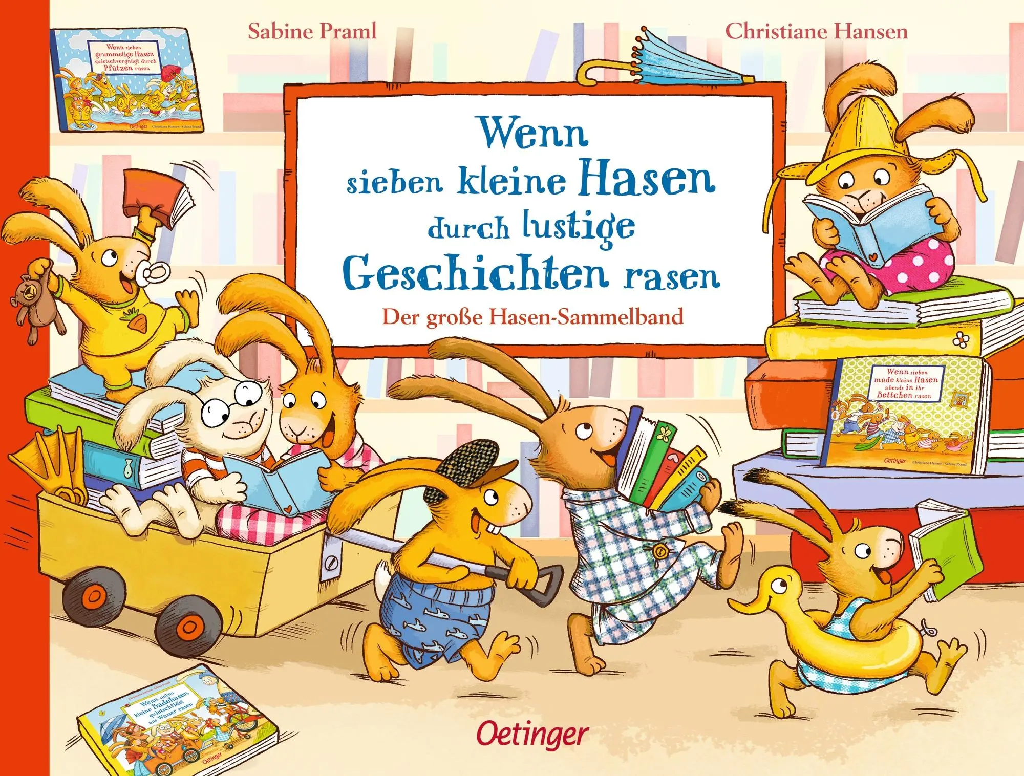 Cover: 9783751202862 | Wenn sieben kleine Hasen durch lustige Geschichten rasen | Praml
