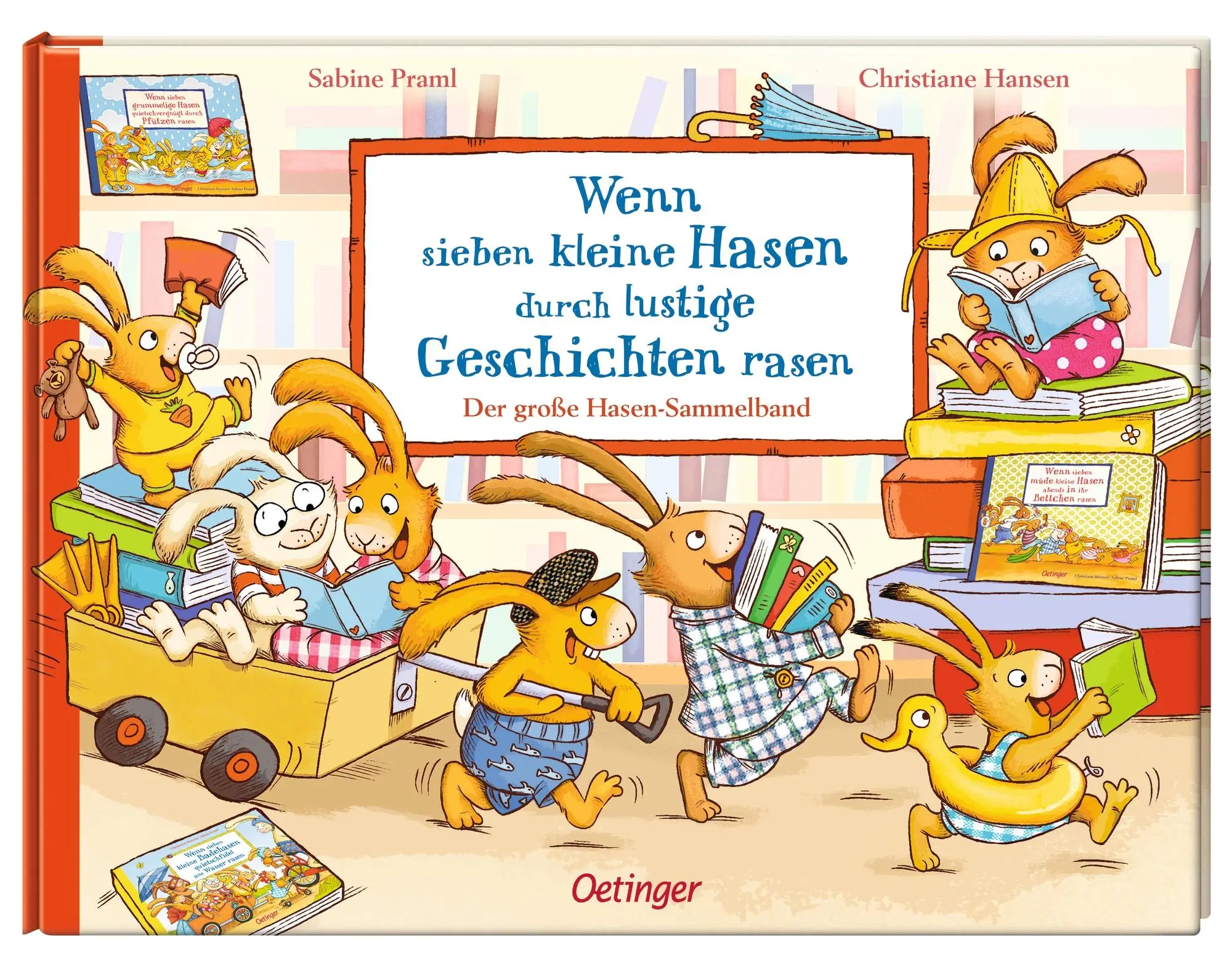 Bild: 9783751202862 | Wenn sieben kleine Hasen durch lustige Geschichten rasen | Praml