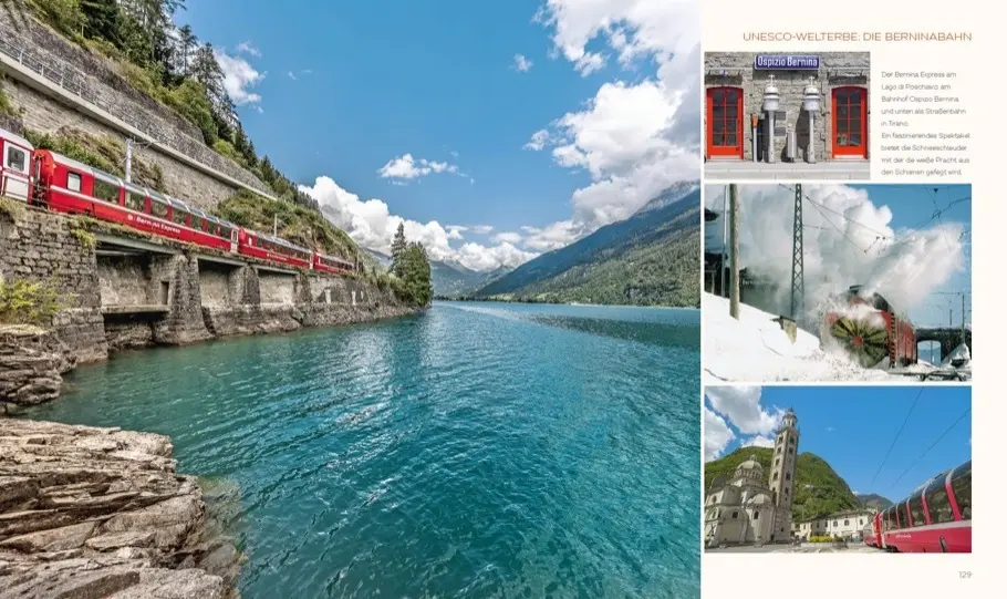 Bild: 9783964532862 | Glacier Express | Eine Eisenbahn-Traumreise durch die alpine Schweiz