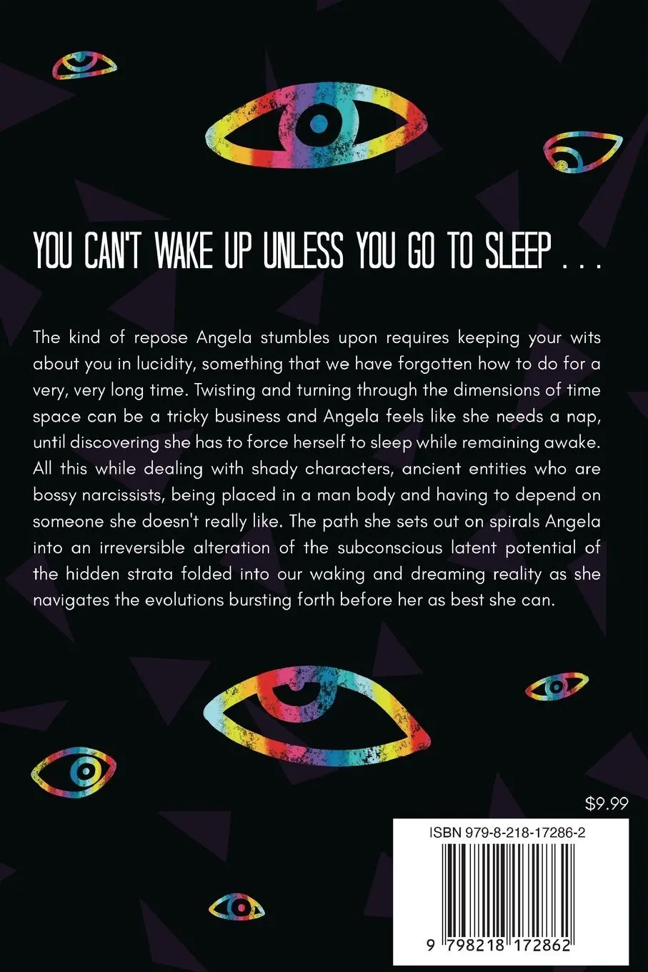 Rückseite: 9798218172862 | 4D | a psychonovel | Maja D'Aoust | Taschenbuch | Englisch | 2023