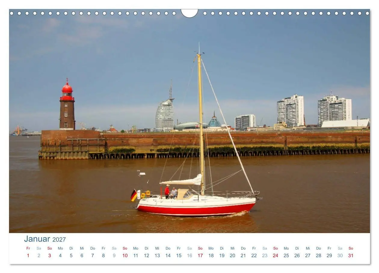 Bild: 9783569752962 | Bremerhaven 2027. Impressionen aus den Havenwelten (Wandkalender...