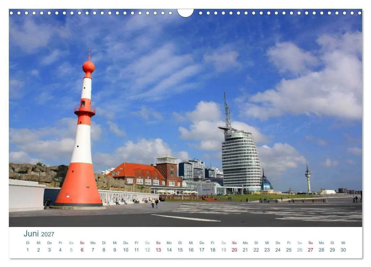 Bild: 9783569752962 | Bremerhaven 2027. Impressionen aus den Havenwelten (Wandkalender...