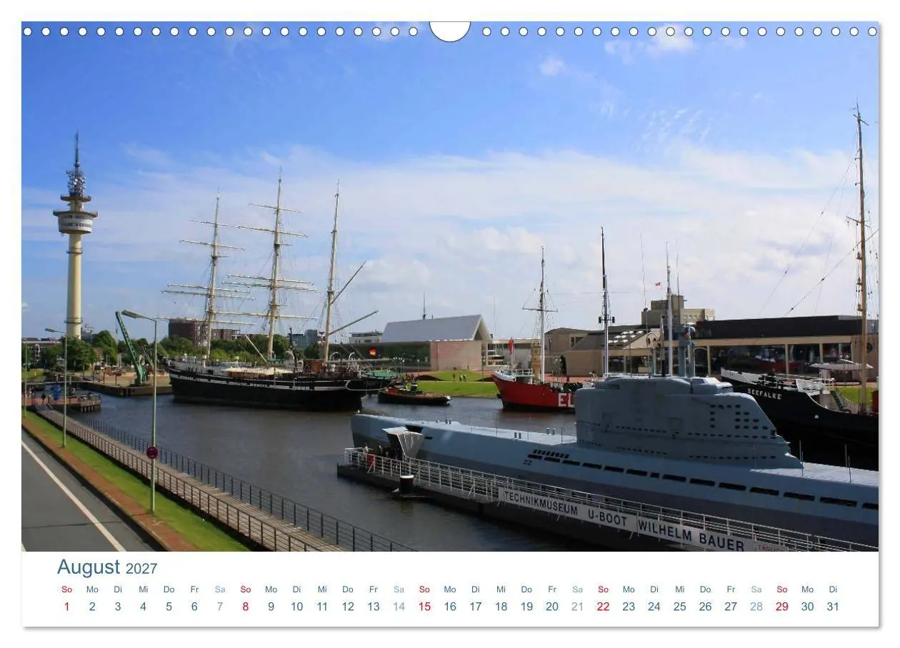 Bild: 9783569752962 | Bremerhaven 2027. Impressionen aus den Havenwelten (Wandkalender...