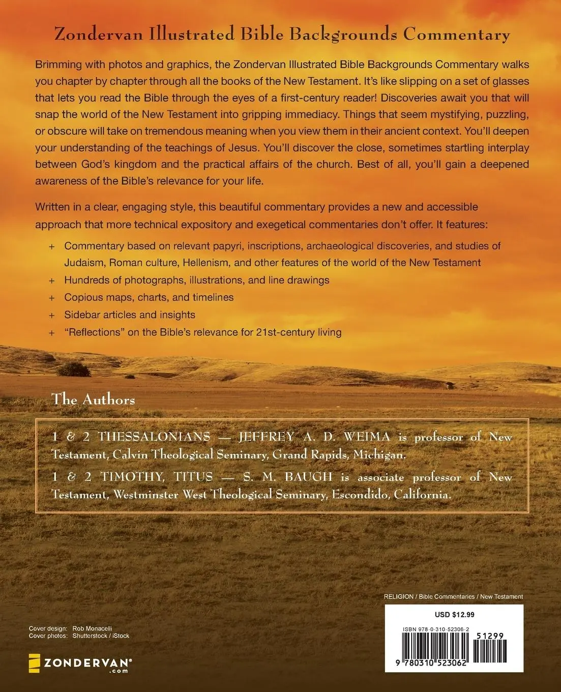 Rückseite: 9780310523062 | 1 and 2 Thessalonians, 1 and 2 Timothy, Titus | Weima (u. a.) | Buch