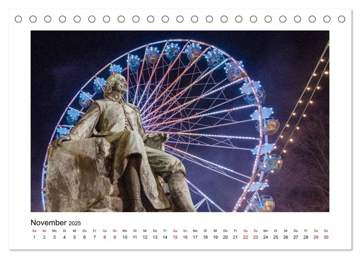 Bild: 9783435203062 | Blue Times - Magdeburg (Tischkalender 2025 DIN A5 quer), CALVENDO...