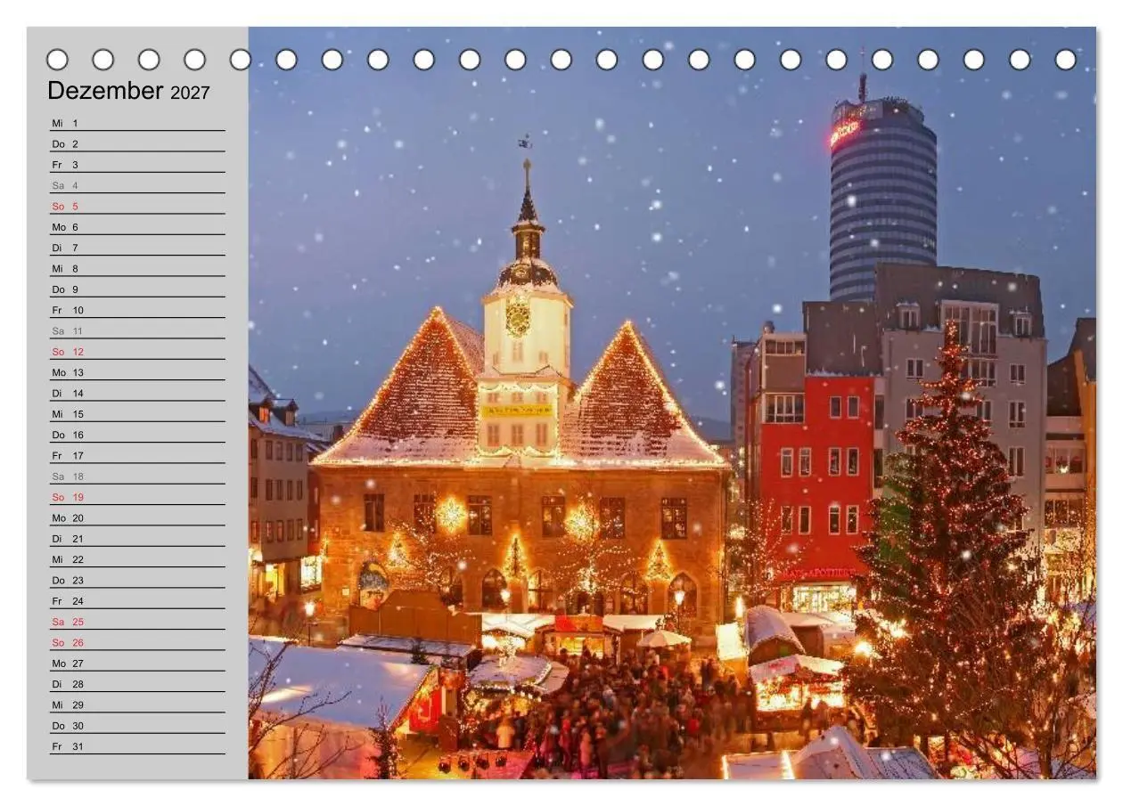 Bild: 9783569953062 | Jena in Thüringen (Tischkalender 2027 DIN A5 quer), CALVENDO...