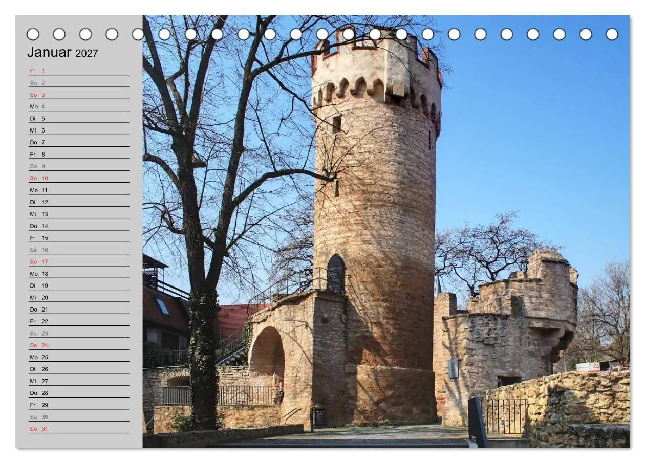 Bild: 9783569953062 | Jena in Thüringen (Tischkalender 2027 DIN A5 quer), CALVENDO...