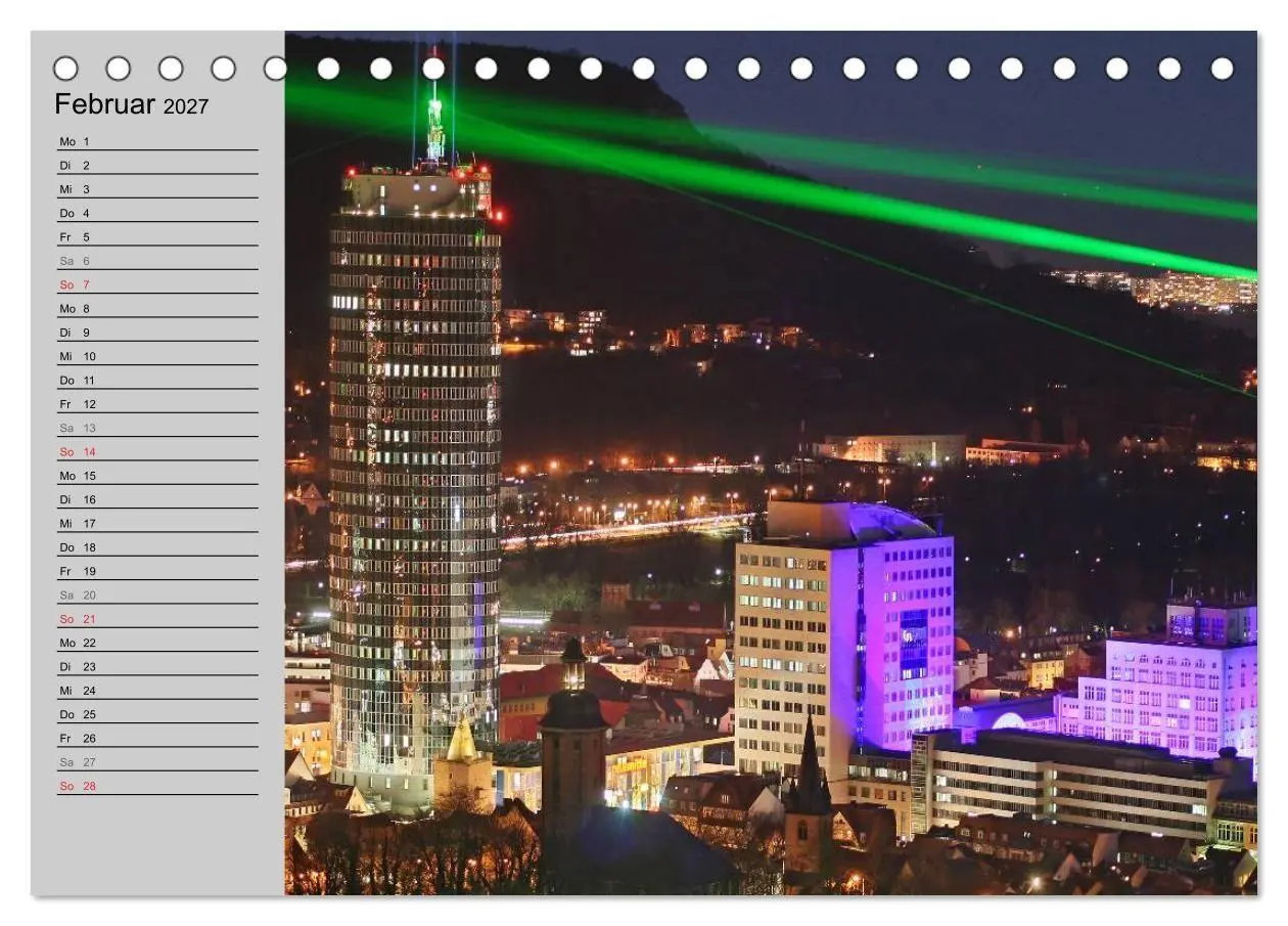 Bild: 9783569953062 | Jena in Thüringen (Tischkalender 2027 DIN A5 quer), CALVENDO...