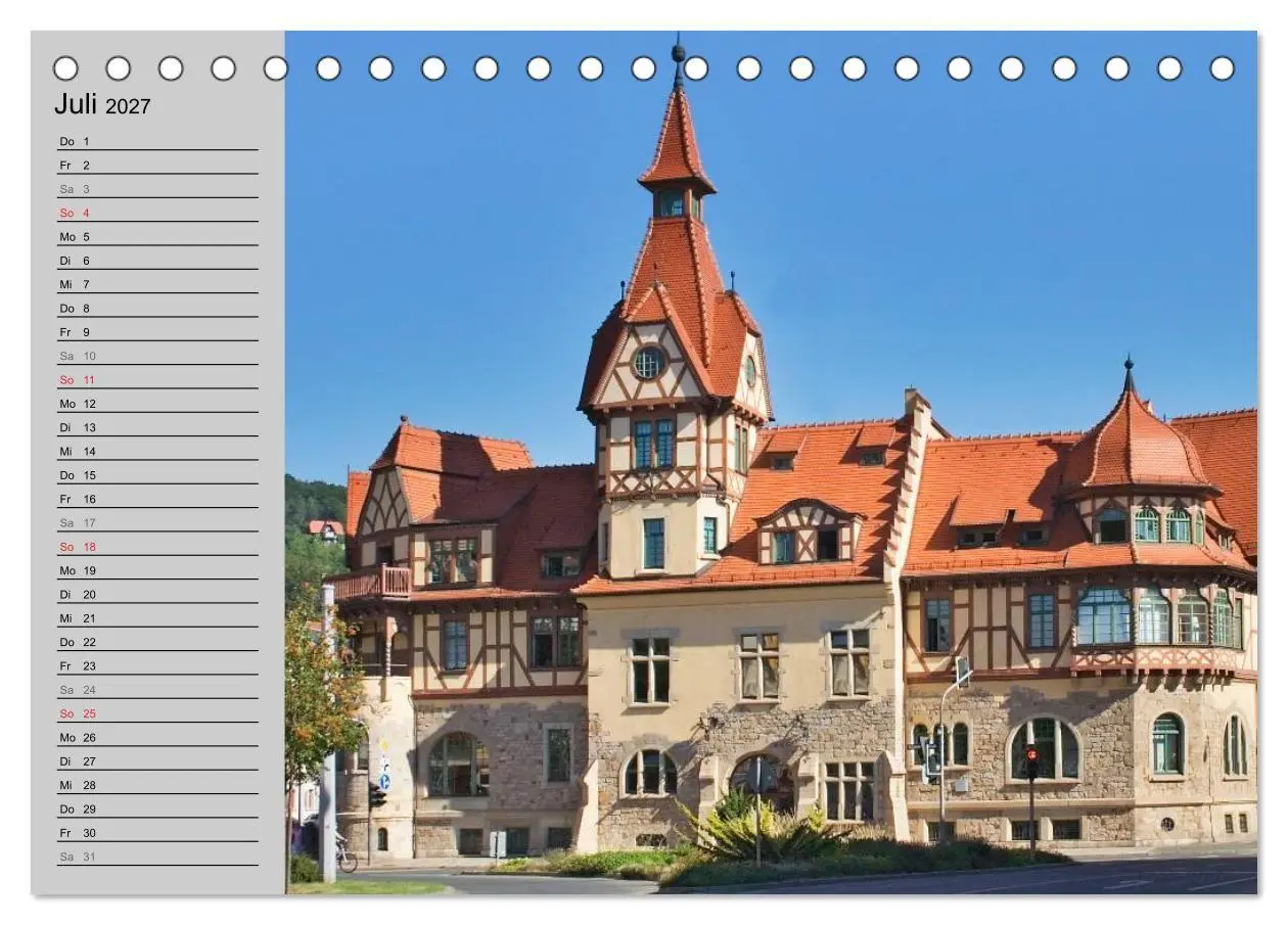 Bild: 9783569953062 | Jena in Thüringen (Tischkalender 2027 DIN A5 quer), CALVENDO...