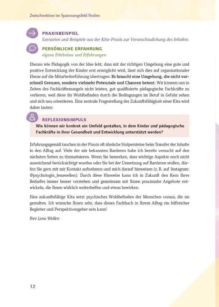 Bild: 9783834653062 | Psychische Erkrankungen im Kita-Team | Lena Wellen | Taschenbuch