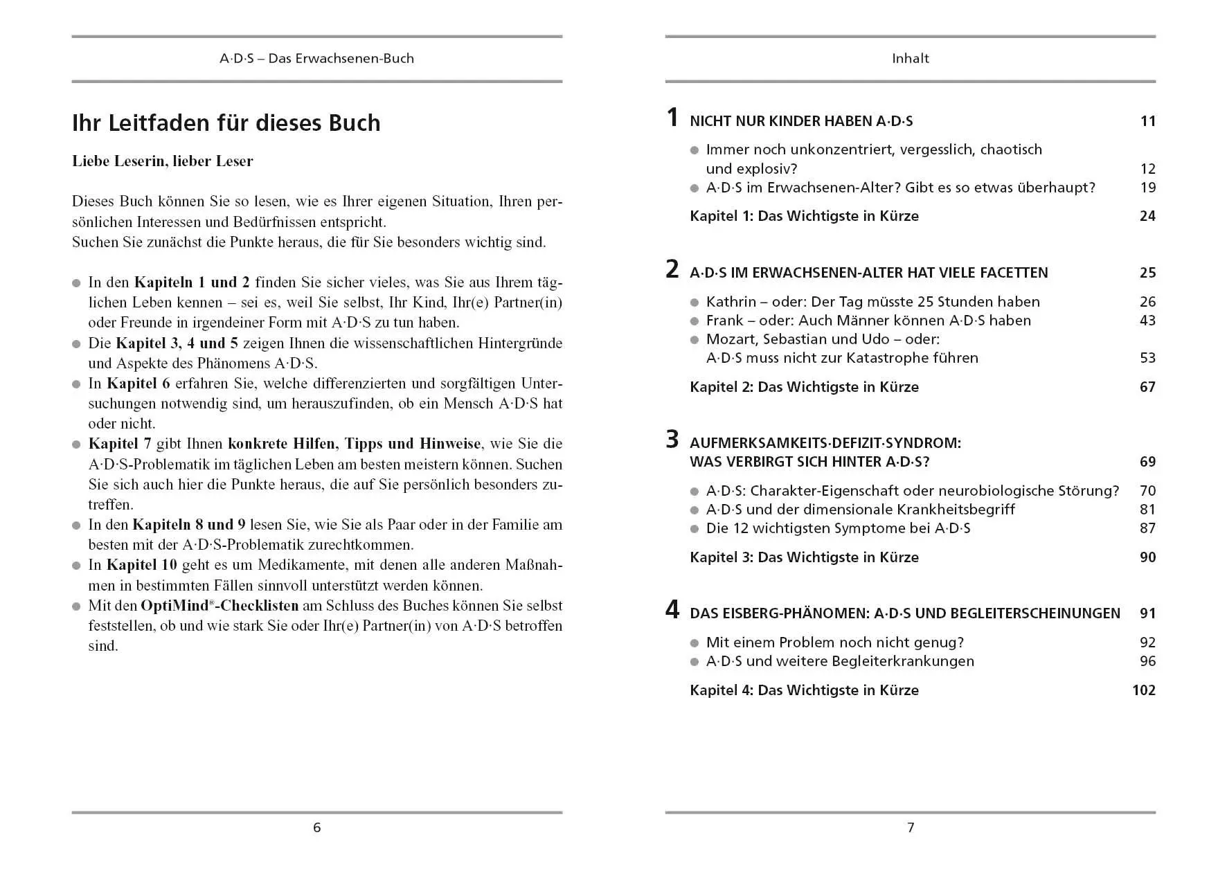 Bild: 9783934333062 | A. D. S. ( ADS). Das Erwachsenen-Buch | Dieter Claus (u. a.) | Buch