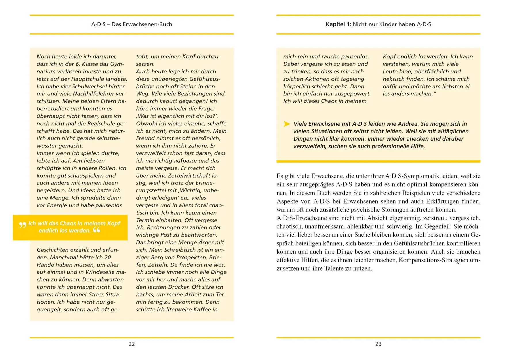 Bild: 9783934333062 | A. D. S. ( ADS). Das Erwachsenen-Buch | Dieter Claus (u. a.) | Buch