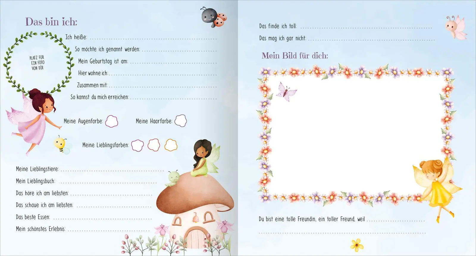 Bild: 4014489133162 | Meine liebsten Freunde - Feen | Buch | 64 S. | Deutsch | 2024