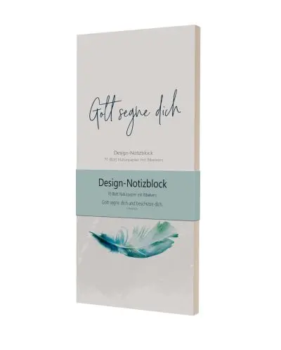 Cover: 4029856843162 | Notizblock "Gott segne dich" - klein | 70 S. | 558431600 | Deutsch