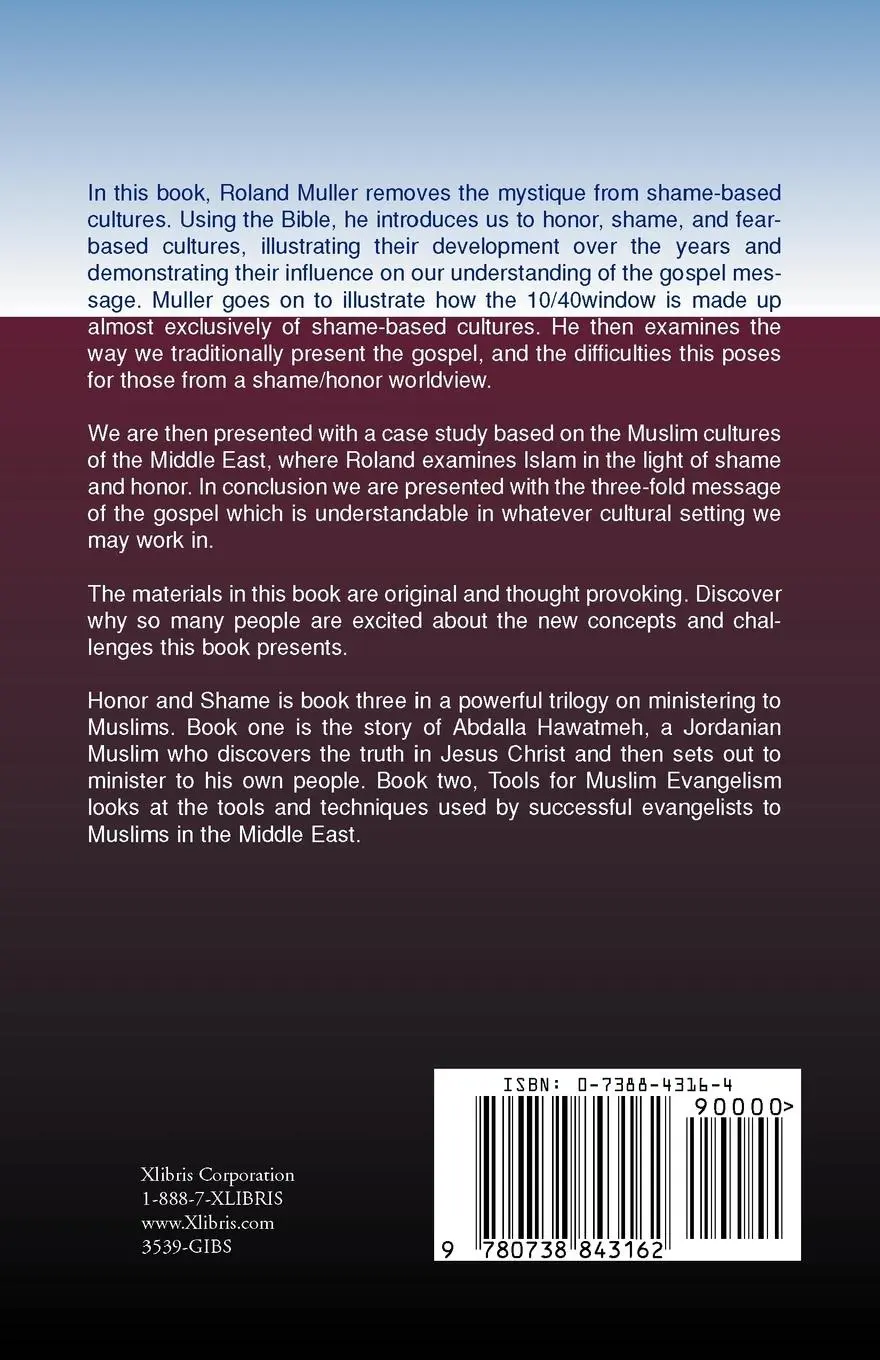 Rückseite: 9780738843162 | Honor and Shame | Unlocking the Door | Roland Muller | Taschenbuch