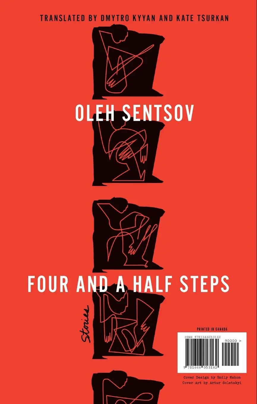 Rückseite: 9781646053162 | Diary of a Hunger Striker and Four and a Half Steps | Oleh Sentsov