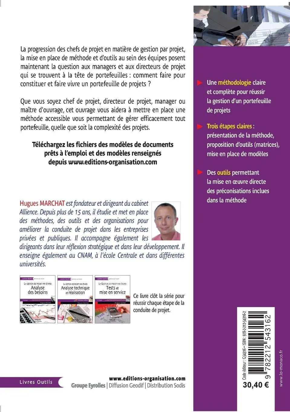 Rückseite: 9782212543162 | Portefeuille de projets | Hugues Marchat | Taschenbuch | Französisch