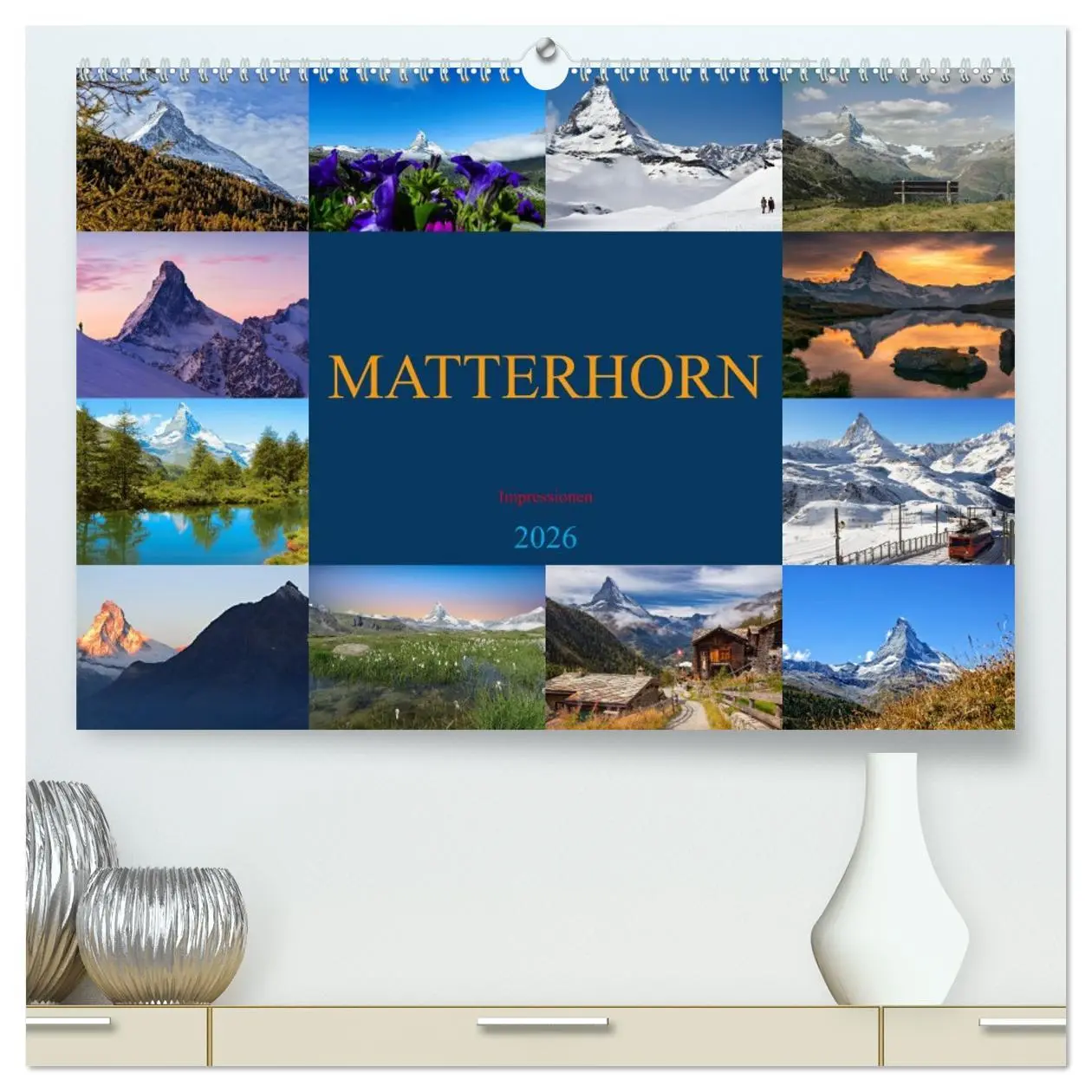 Cover: 9783457523162 | MATTERHORN Impressionen (hochwertiger Premium Wandkalender 2026 DIN...