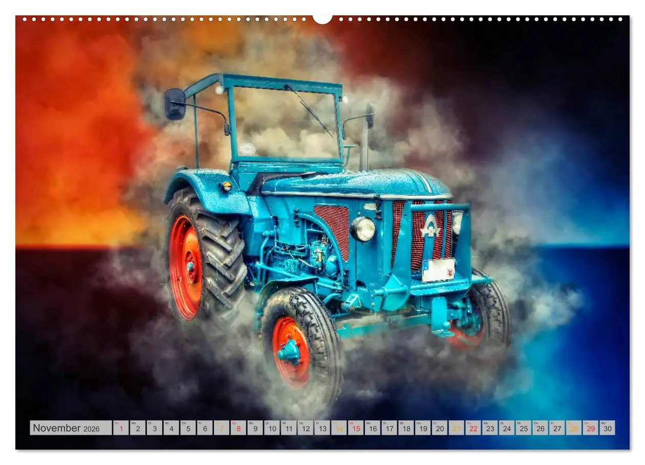 Bild: 9783457833162 | Traktor Legenden (Wandkalender 2026 DIN A2 quer), CALVENDO...