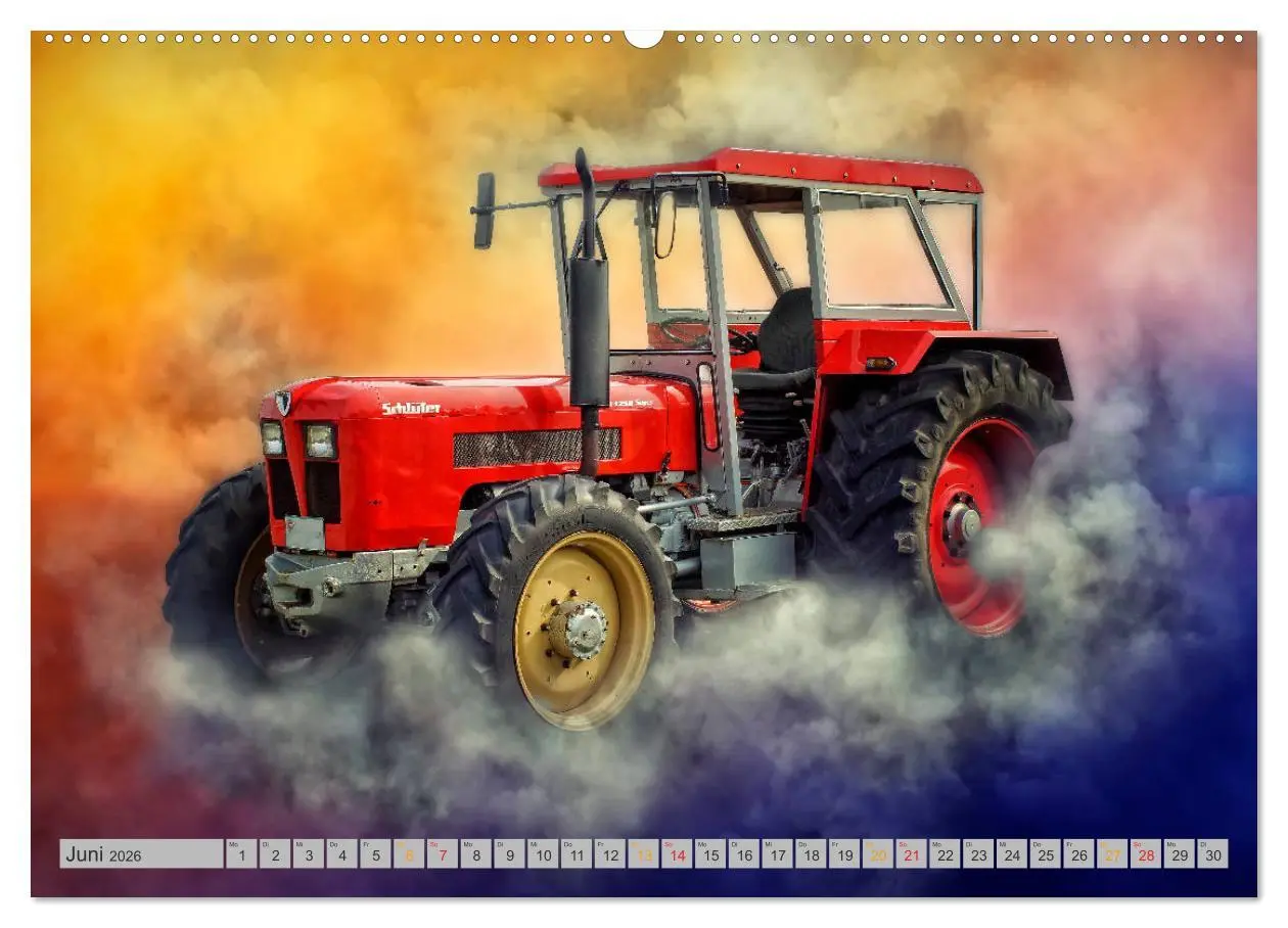 Bild: 9783457833162 | Traktor Legenden (Wandkalender 2026 DIN A2 quer), CALVENDO...