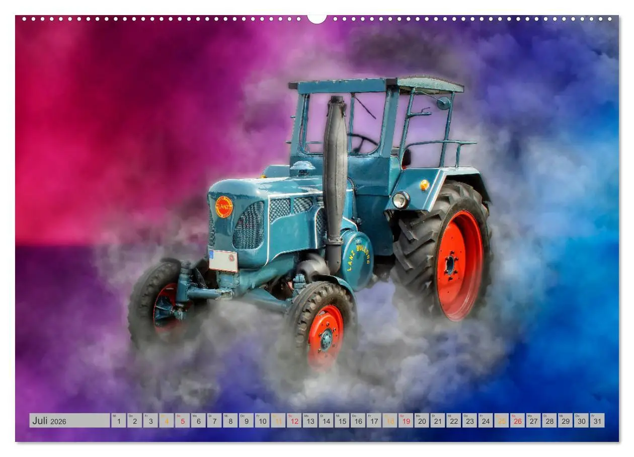 Bild: 9783457833162 | Traktor Legenden (Wandkalender 2026 DIN A2 quer), CALVENDO...