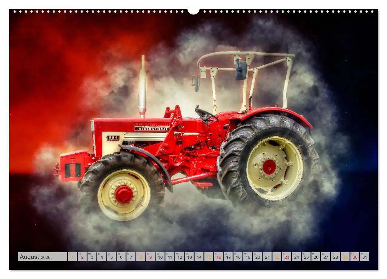 Bild: 9783457833162 | Traktor Legenden (Wandkalender 2026 DIN A2 quer), CALVENDO...
