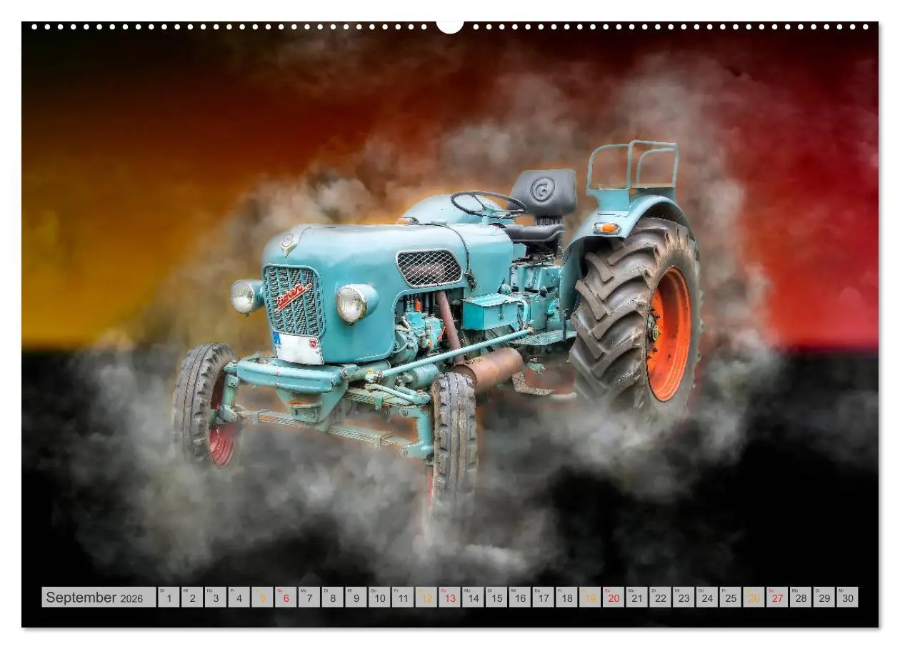 Bild: 9783457833162 | Traktor Legenden (Wandkalender 2026 DIN A2 quer), CALVENDO...