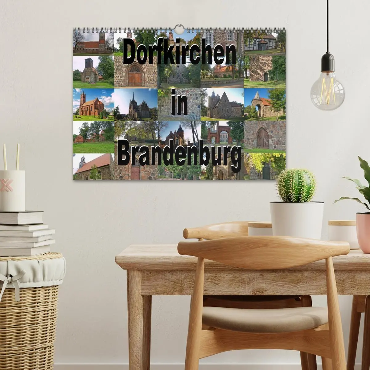 Bild: 9783516163162 | Dorfkirchen in Brandenburg (Wandkalender 2026 DIN A3 quer),...