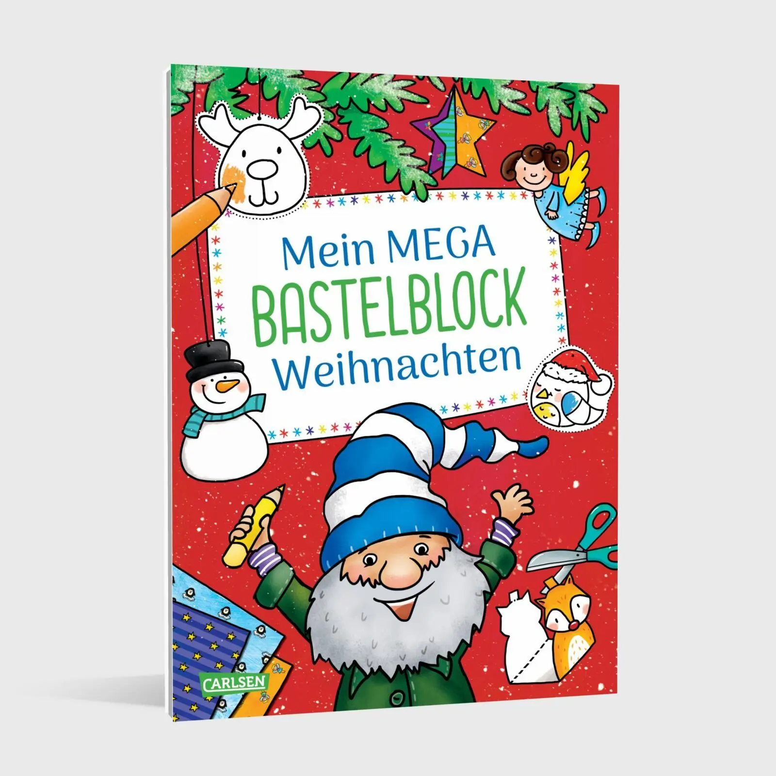 Bild: 9783551193162 | Mein MEGA Bastelblock: MEGA Bastelblock Weihnachten | Silke Reimers