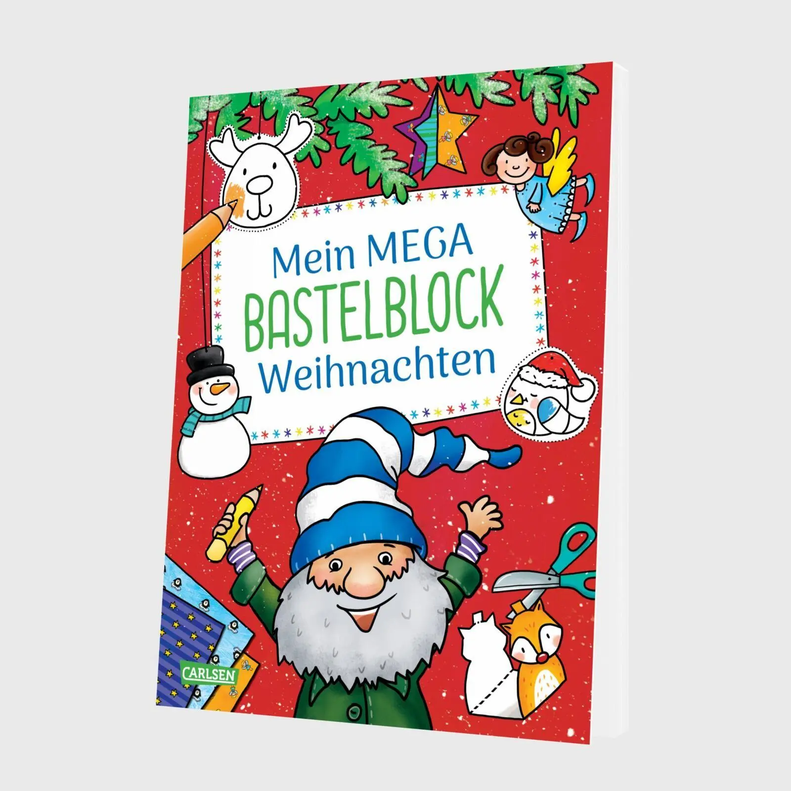 Bild: 9783551193162 | Mein MEGA Bastelblock: MEGA Bastelblock Weihnachten | Silke Reimers