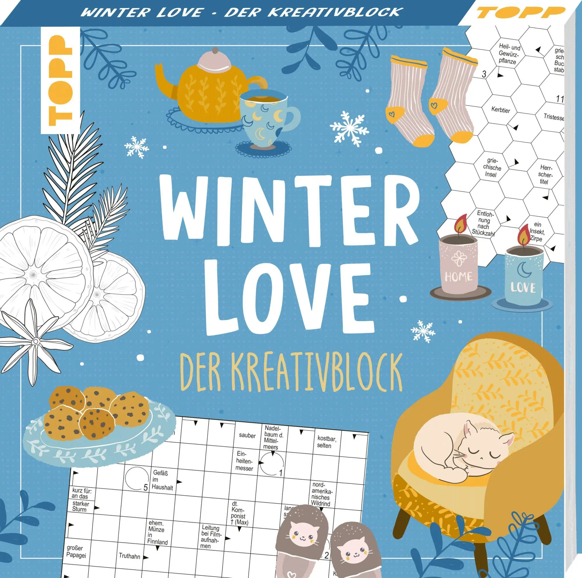 Cover: 9783735883162 | Winter Love. Der Kreativblock | Frechverlag | Taschenbuch | 160 S.