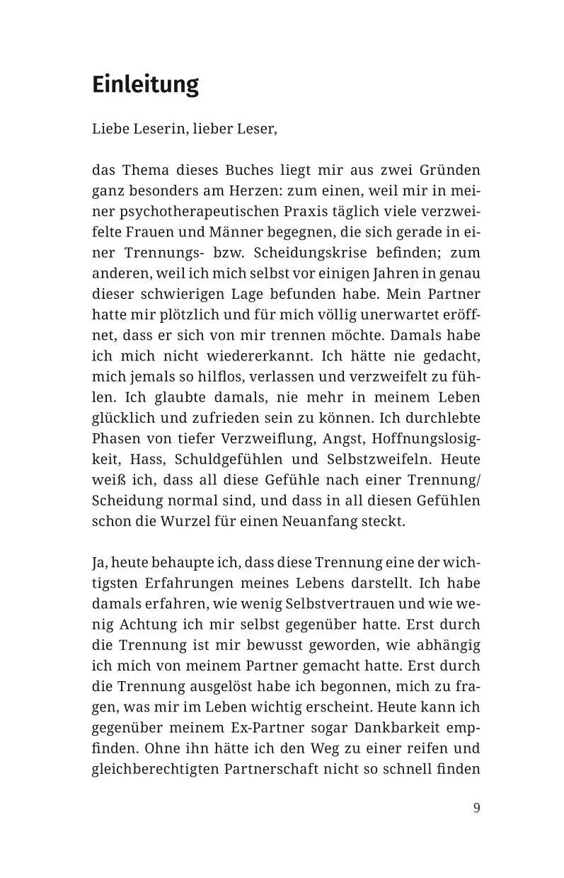 Bild: 9783910253162 | Wenn der Partner geht | Trennungsschmerz und Liebeskummer bewältigen.