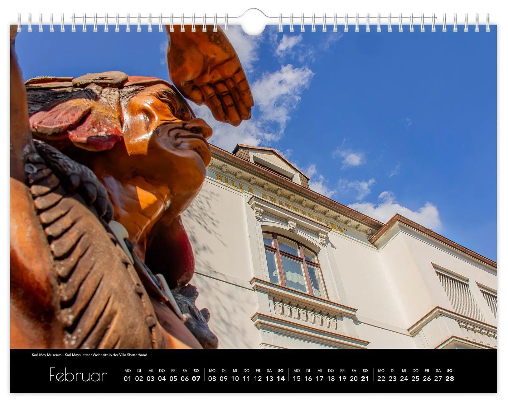 Bild: 9783912303162 | Kalender Radebeul 2027 | 40 x 30 cm schwarzes Kalendarium | Schubert