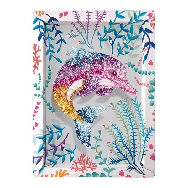 Bild: 3181860203262 | Lansay Collection Sequins Paillettenkunst Delfin | 3220326 | 2024