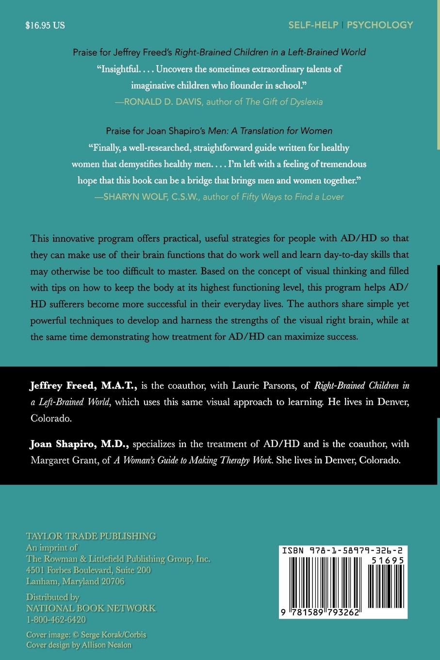 Rückseite: 9781589793262 | 4 Weeks To An Organized Life With AD/HD | Freed (u. a.) | Taschenbuch