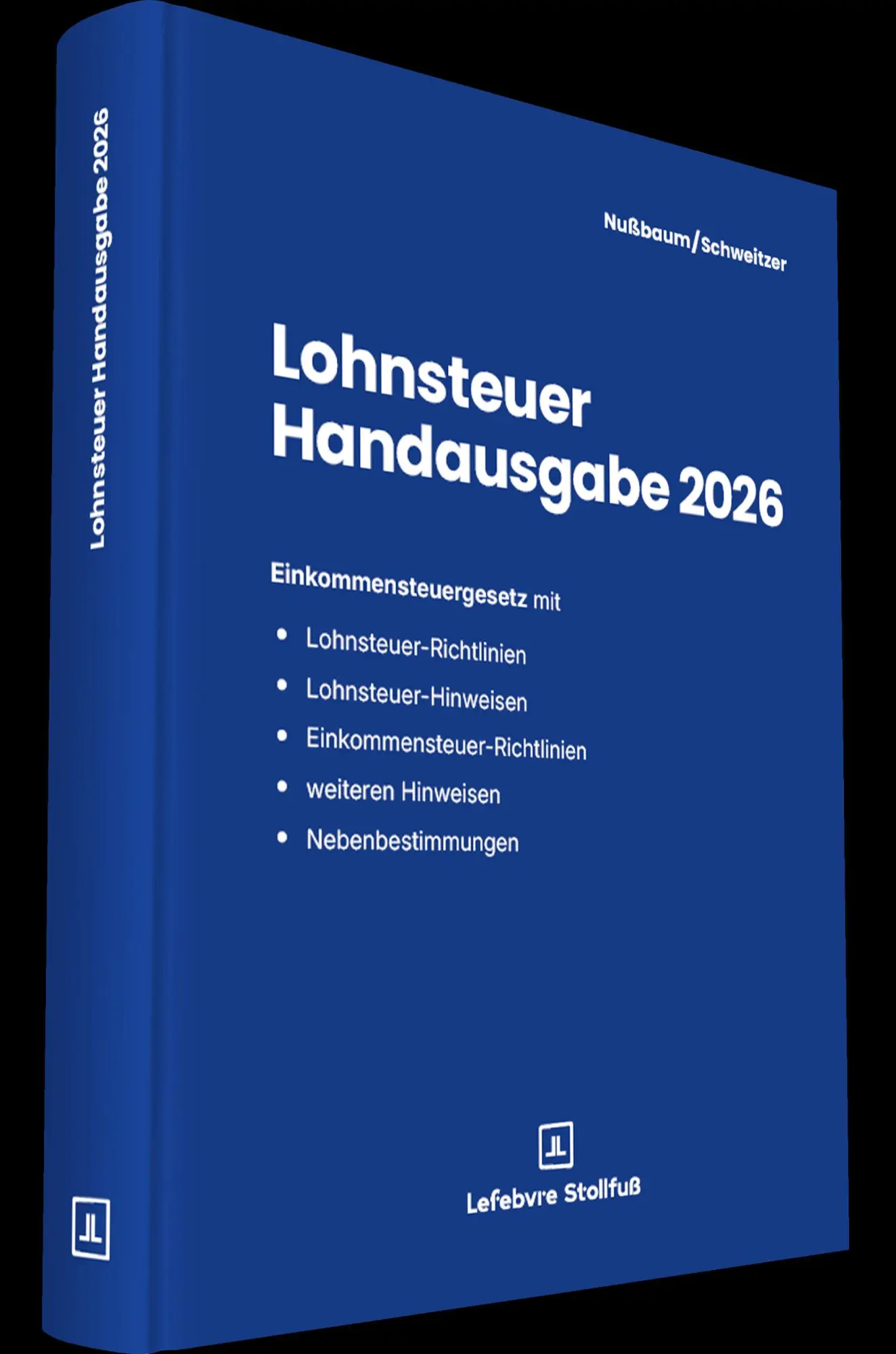Cover: 9783083673262 | Lohnsteuer Handausgabe 2026 | Sabine Nußbaum (u. a.) | Buch | 1520 S.