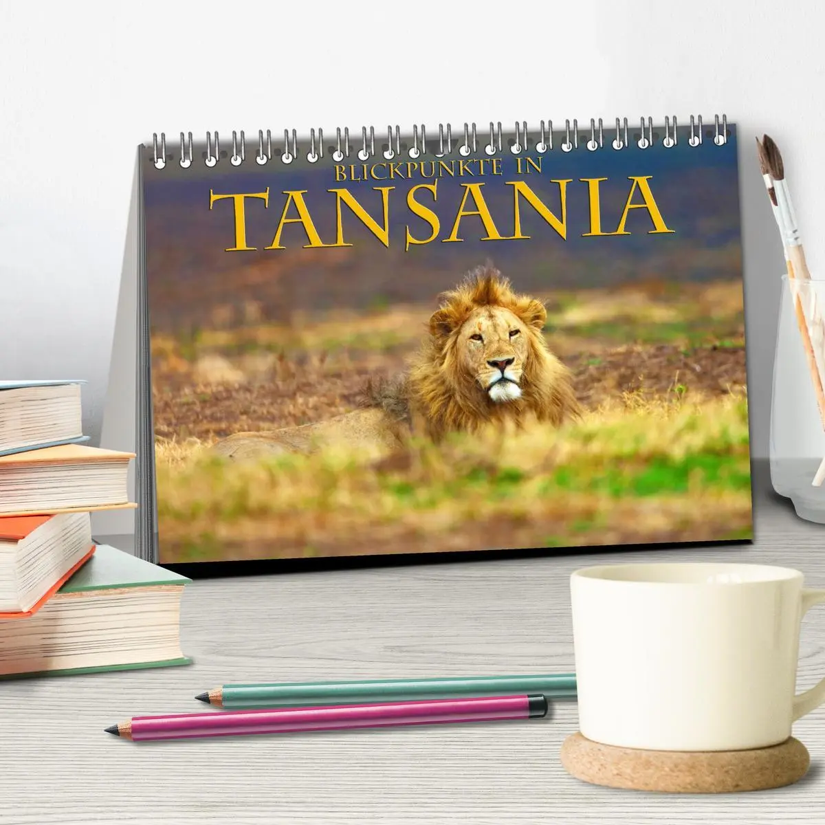 Bild: 9783435353262 | Blickpunkte Tansanias (Tischkalender 2025 DIN A5 quer), CALVENDO...