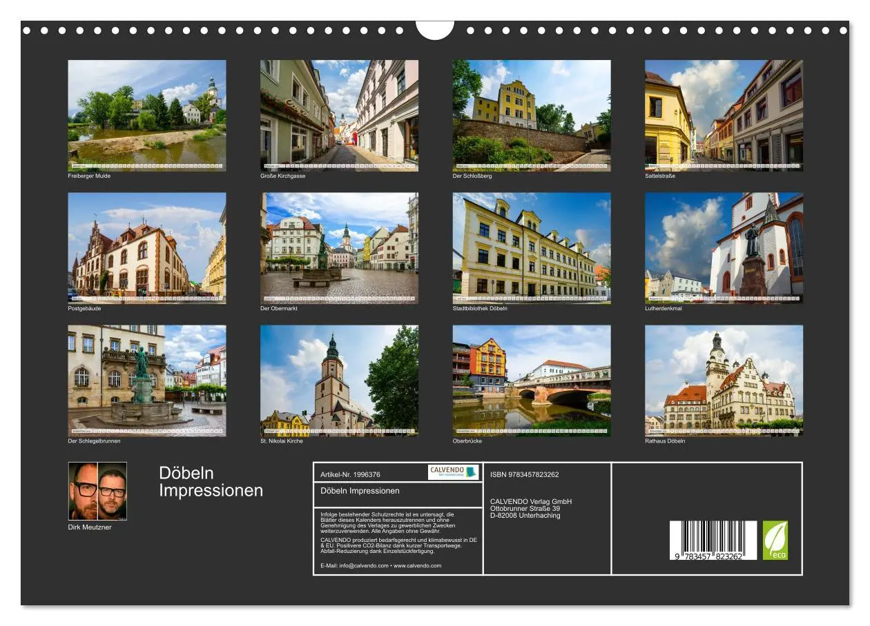 Bild: 9783457823262 | Döbeln Impressionen (Wandkalender 2026 DIN A3 quer), CALVENDO...